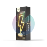 NEON LED DA COMODINO FULMINE BOLT FOREVER LIGHT