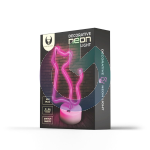 NEON LED DA COMODINO CAT PINK FOREVER LIGHT