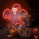 NEON LED HALLOWEEN FANTASMA RED FOREVER LIGHT