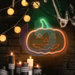 NEON LED HALLOWEEN ZUCCA SORRISO FOREVER LIGHT