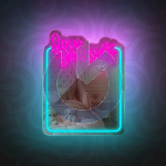 NEON MIRROR LED LOVE YOURSELF - TURCHESE PINK FOREVER LIGHT