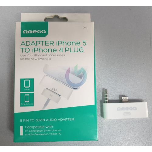 ADATTATORE OMEGA DA IPHONE 4 - 5