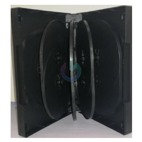 CUSTODIA DVD 10 POSTI NERA