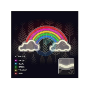 NEON LED RAINBOW + NUVOLE 5 COLORI FOREVER LIGHT