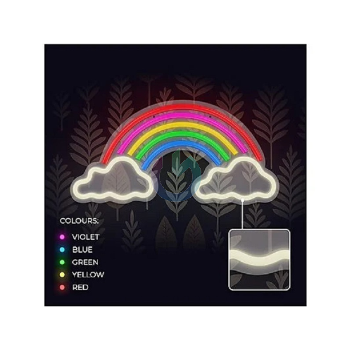 NEON LED RAINBOW + NUVOLE 5 COLORI FOREVER LIGHT