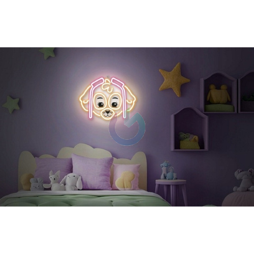 NEON LED PAW PATROL - SKYE