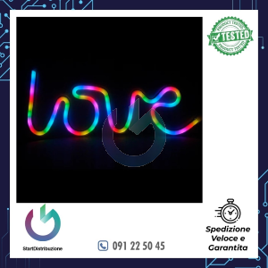 NEON LED LOVE MULTICOLOR FOREVER LIGHT