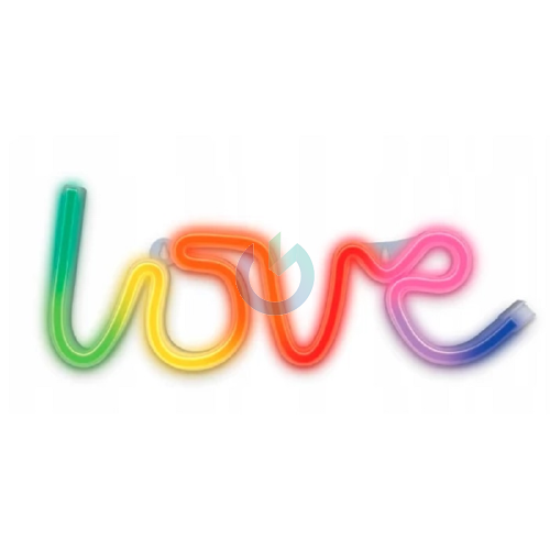 NEON LED LOVE MULTICOLOR FOREVER LIGHT
