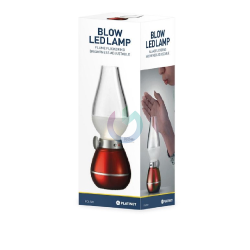 LAMPADA OMEGA LED SCRIVANIA CON EFFETTO SOFFIO