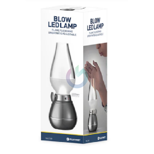 LAMPADA OMEGA LED SCRIVANIA CON EFFETTO SOFFIO