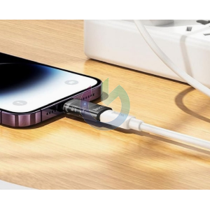 ADATTATORE HOCO OTG IPHONE A TIPO-C UA36A NERO