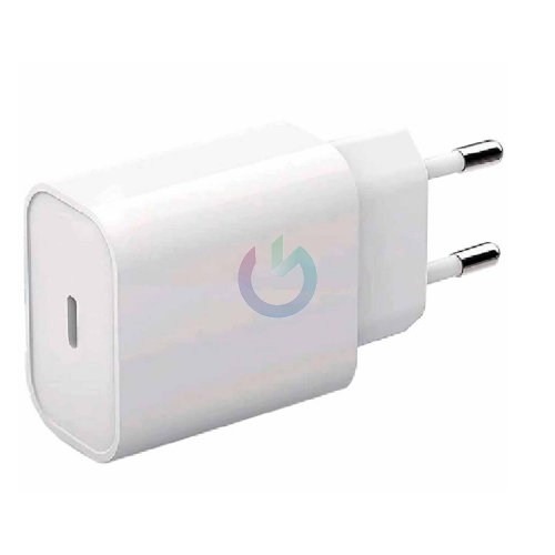 CARICATORE ALIMENTATORE FAST CHARGE PT LINE 20W TYPE-C  BIANCO