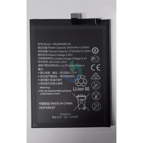 BATTERIA COMPATIBILE PER HUAWEI P10 PLUS / HONOR 20 / PLAY COR - HB386589ECW 