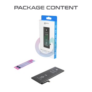 BATTERIA PRIO COMPATIBILE PER IPHONE 16 PLUS - BIADESIVO / 4674 mAh  3.87V