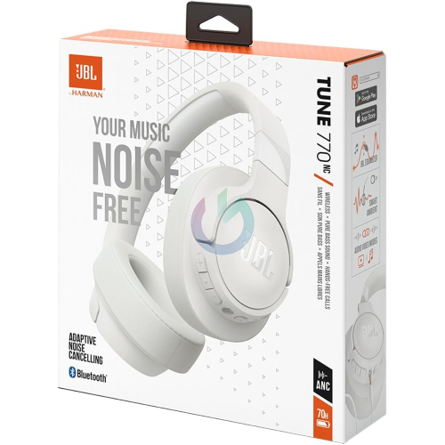 JBL CUFFIE WIRELESS BLUETOOTH TUNE 770NC BIANCO