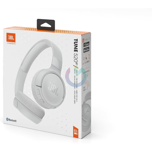 JBL CUFFIE WIRELESS BLUETOOTH TUNE 520 T520BTWHT BIANCO