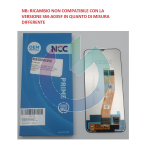 SM-A035G - SM-A035M - A03 LCD DISPLAY NCC PRIME QUALITA' OEM SAMSUNG NON EU VERSION NO FRAME 