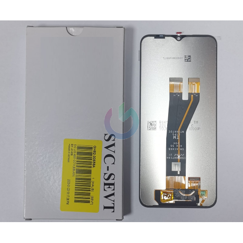 SM-A146B SM-M146B SM-A145F A14 - M14 5G A14 5G NERO LCD DISPLAY SAMSUNG PARI ORIGINALE SERVICE CONNETTORE GRANDE NO FRAME 