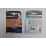 DURACELL BATTERIA 2430 BOTTONE BLISTER DA 1 PZ. PILA BATTERIA