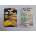 DURACELL BATTERIA 386/301 BOTTONE - BLISTER DA 1 PZ. BATTERIA