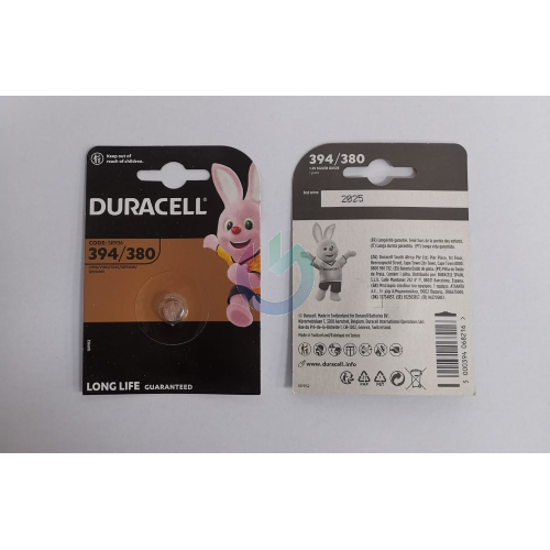 DURACELL BATTERIA 394/380 BOTTONE - 1 BLISTER DA 1 PZ. BATTERIA