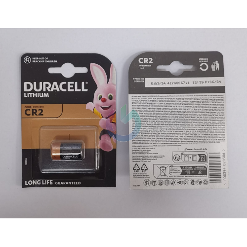 DURACELL BATTERIA CR2 CR15H270 BLISTER DA 1 PZ. CR2 CR15H270