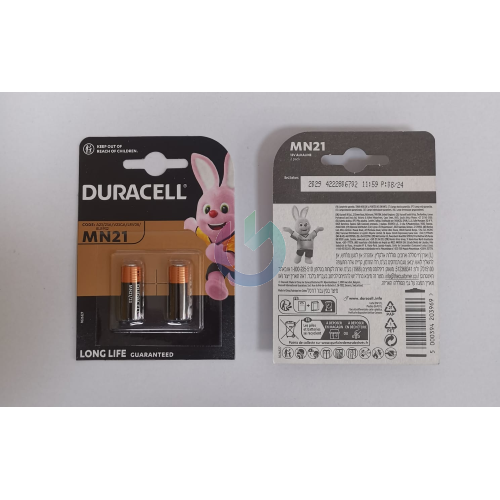 DURACELL BATTERIA MN21/A23/K23A/LRV08 BLISTER DA 2 PZ.