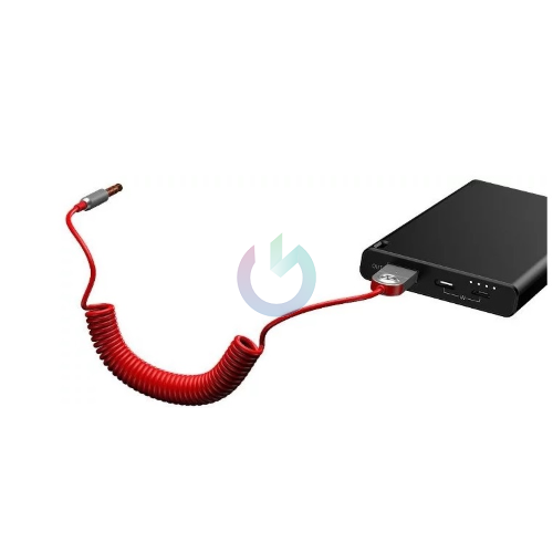 CAVO ADATTATORE BLUETOOTH 5.0 BASEUS AKYGA USB / AUX ROSSO