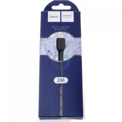 CAVO HOCO LIGHTNING USB IN BLISTER NERO 2MT X20