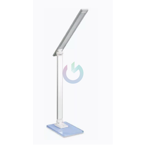 LAMPADA OMEGA LED 6W DA SCRIVANIA CON BASE IN VETRO BIANCO