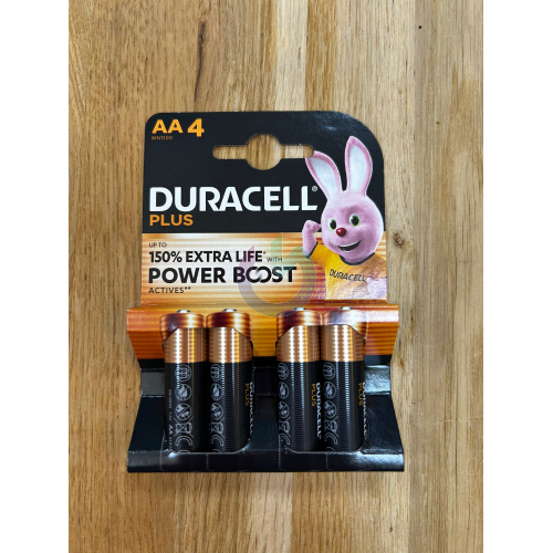 DURACELL STILO PLUS BOOST AA PLUS BLISTER DA 4