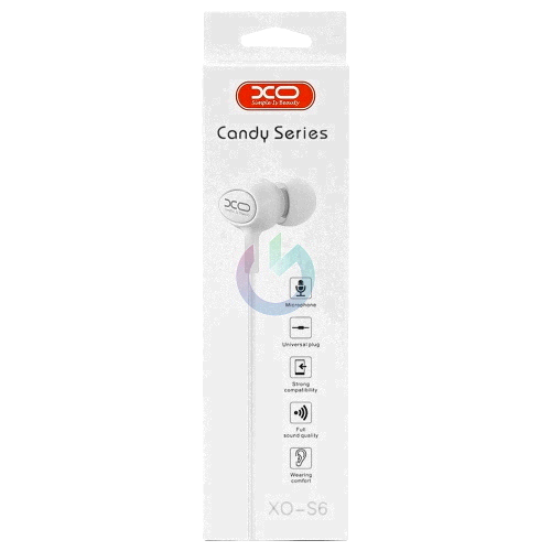 AURICOLARI XO JACK BIANCO CON MICROFONO HF S6