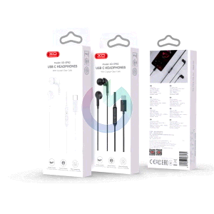 AURICOLARI XO TYPE-C BIANCO CON MICROFONO EP82 