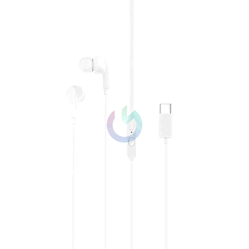 AURICOLARI XO TYPE-C BIANCO CON MICROFONO EP82 
