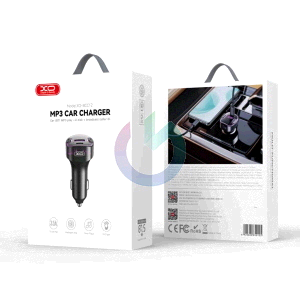 CARICATORE ALIMENTATORE XO DA AUTO 15.5W USB-C + USB-A + BLUETOOTH - TRASMETTITORE BT/FM