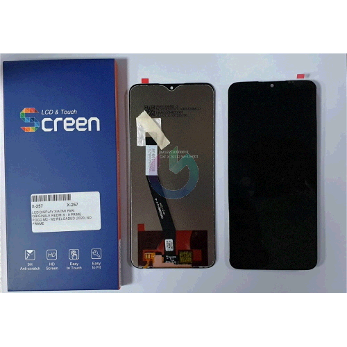 LCD DISPLAY XIAOMI PARI ORIGINALE SERVICE REDMI 9 - 9 PRIME - POCO M2 - M2 RELOADED (2020) NO FRAME