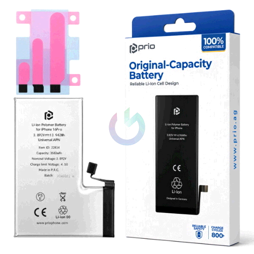BATTERIA PRIO COMPATIBILE IPHONE 16 PRO