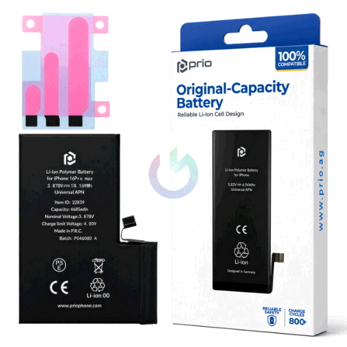 BATTERIA PRIO COMPATIBILE IPHONE 16 PRO MAX
