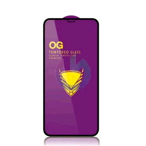 VETRO TEMPERATO OG FULL SCREEN PER IPHONE 13 PRO MAX - 14 PLUS BORDO NERO