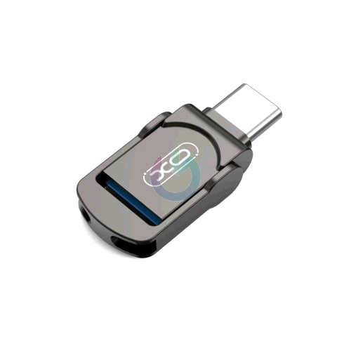 ADATTATORE XO OTG Flash Drive DK10 64GB, USB 3.2 +Type-C NERO