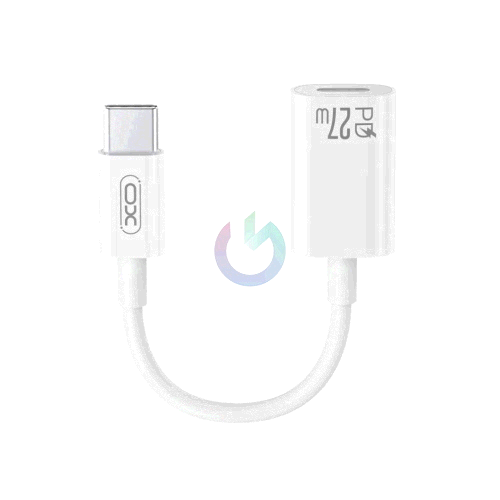 ADATTATORE XO DA TYPE-C A LIGHTNING 27W BIANCO 