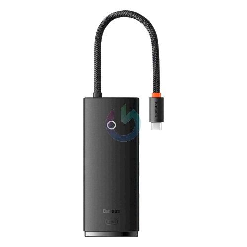 HUB 5 IN 1 BASEUS DA TYPE-C A 3XUSB3.0, USB-C (PD) 100W, HDMI NERO