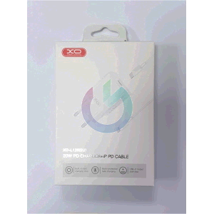 CARICATORE ALIMENTATORE XO 20W TYPE-C BIANCO CON CAVO LIGHTNING