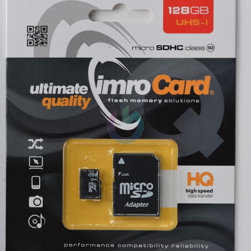 IMRO SDHC/128GB CL. 10 UHS-3 