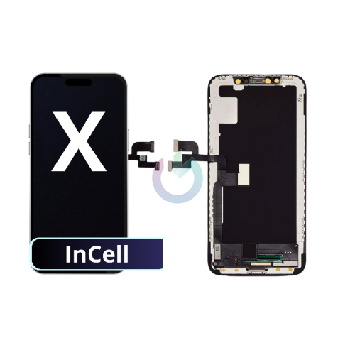 IPHONE X - INCELL - DISPLAY LCD APPLE COMPATIBILE CON ALLOGGIAMENTI