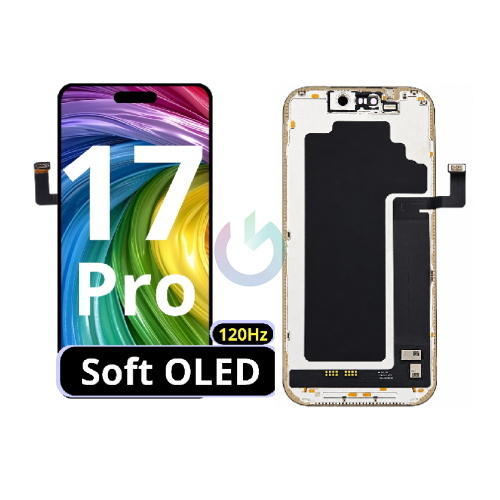IPHONE 17 PRO - DISPLAY LCD APPLE SOFT OLED 120HZ  IC INTERCAMBIABILE