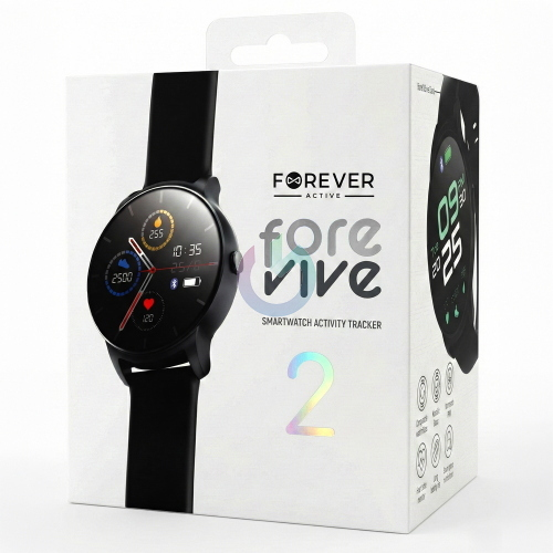FOREVER SMARTWATCH SB-330 NERO + CAVO DI RICARICA