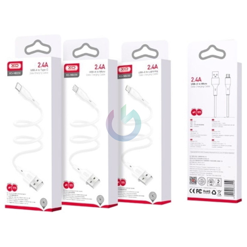 CAVO XO USB TO TYPE-C 2.4A 1MT BIANCO